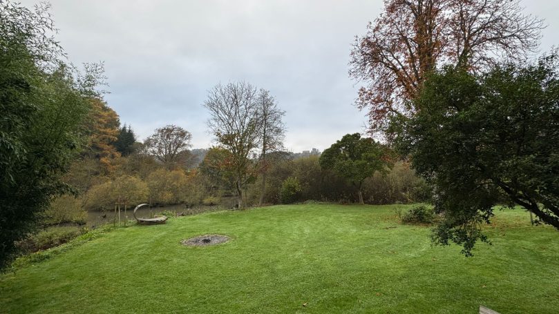 Blick aus dem Innenraum 